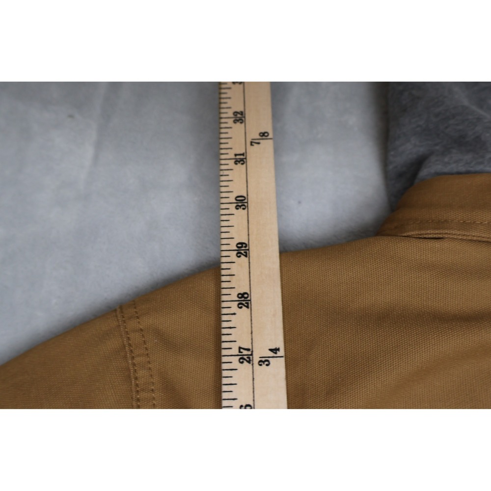 Dickies Jacket Mens XL Brown Canvas Quilted Lining Rugged Durable Winter Utility - Picture 12 of 15
